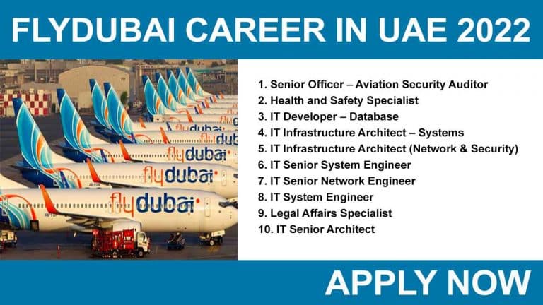 Flydubai Airport Jobs in UAE 2022