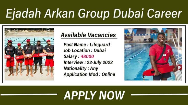 Dubai Ejadah Arkan Group Career