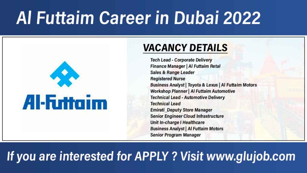 Al Futtaim Career in Dubai 2022 Easy to Apply Online