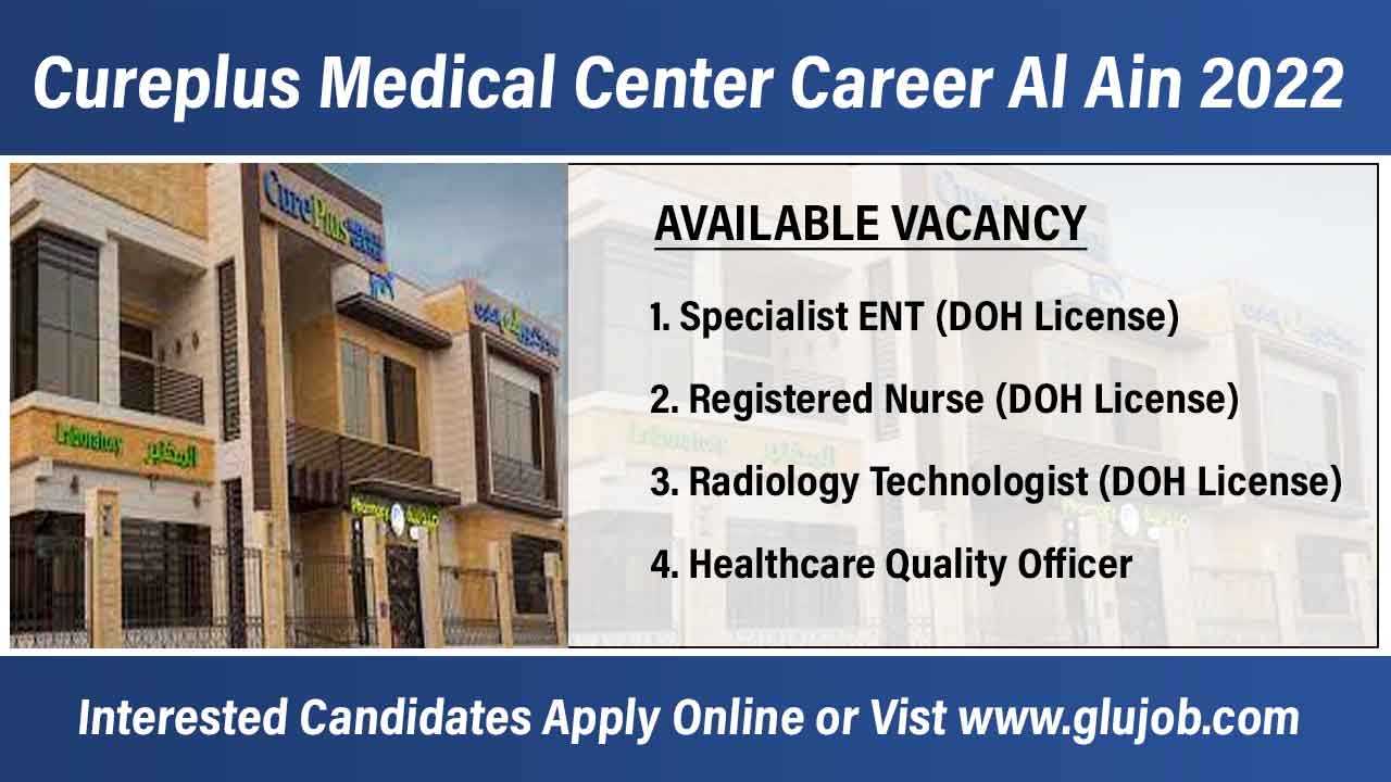Cureplus Medical Center Career Al Ain 2022