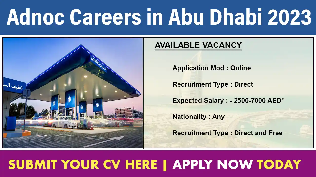 Adnoc Careers in Abu Dhabi