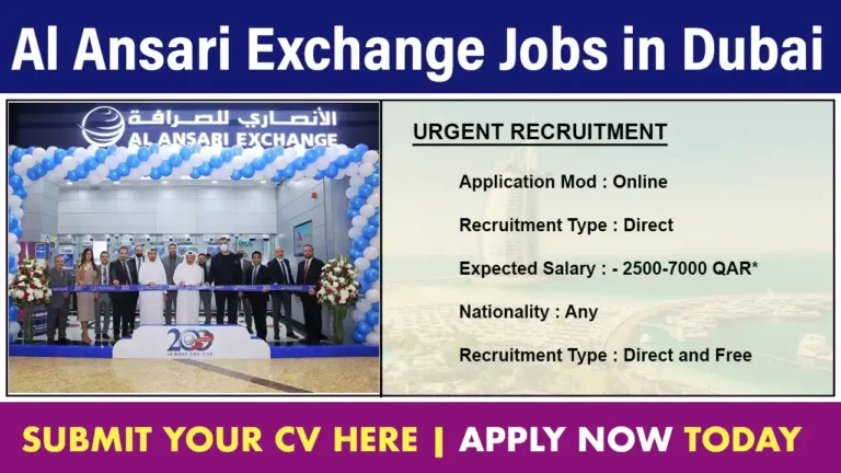 Al Ansari Exchange Careers in Dubai