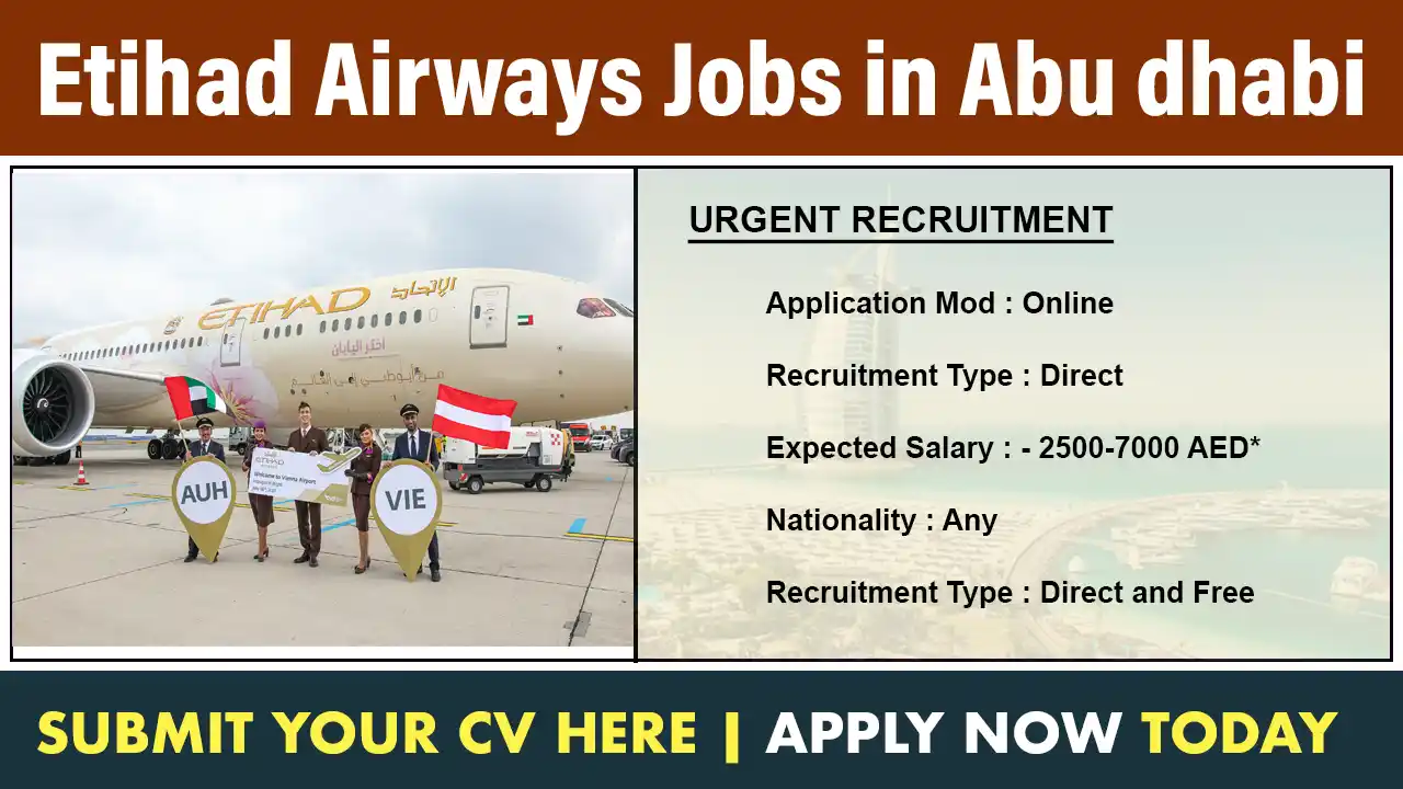 Etihad Airways Jobs in Abu dhabi