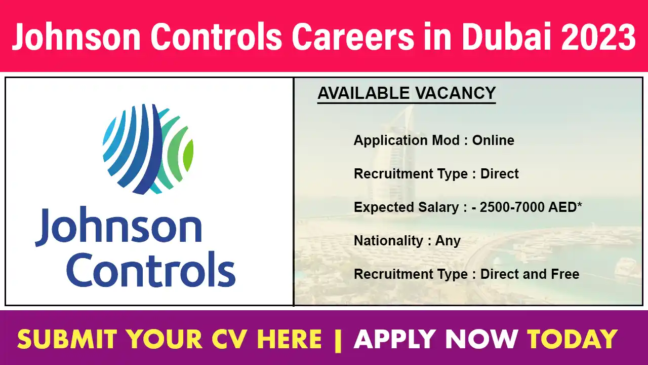 Johnson Controls Careers in Dubai 2023