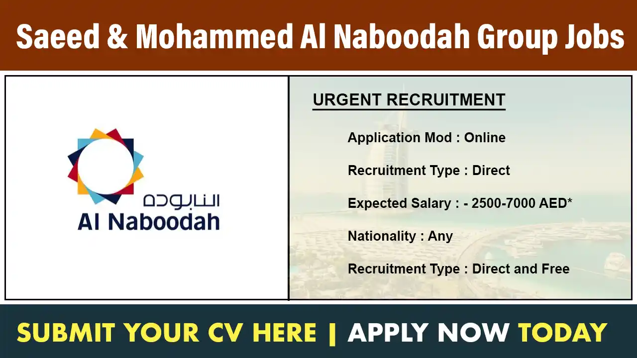 Saeed & Mohammed Al Naboodah Group Jobs in UAE