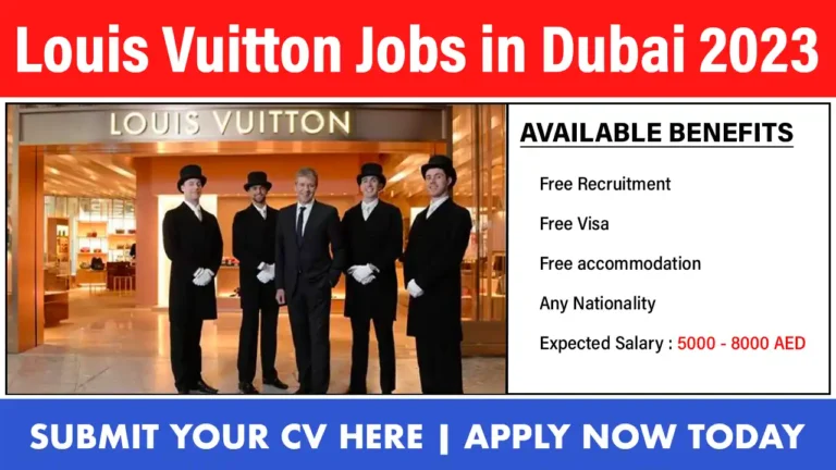 Louis Vuitton Jobs in Dubai 2023