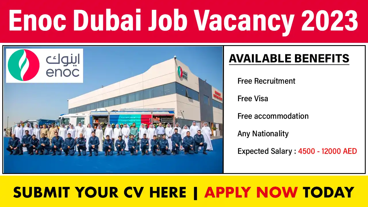 Enoc Dubai Job Vacancy 2023