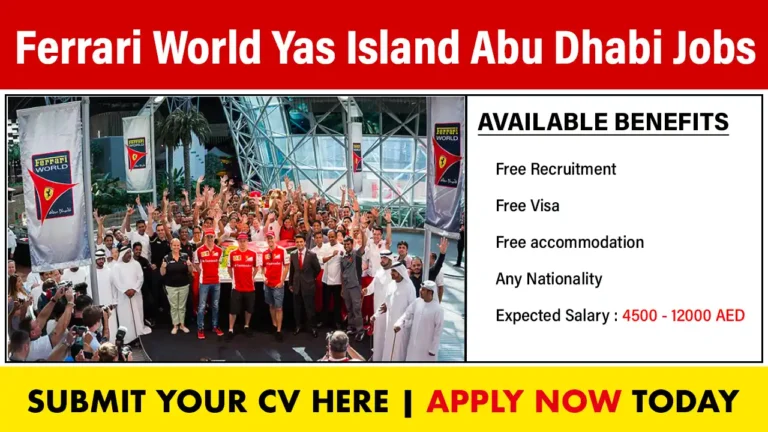 Ferrari World Yas Island Abu Dhabi Jobs