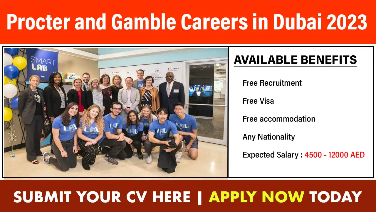 Procter and Gamble Careers in Dubai 2023