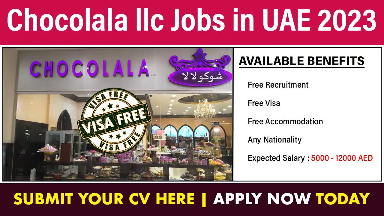 Chocolala llc Jobs in UAE 2023