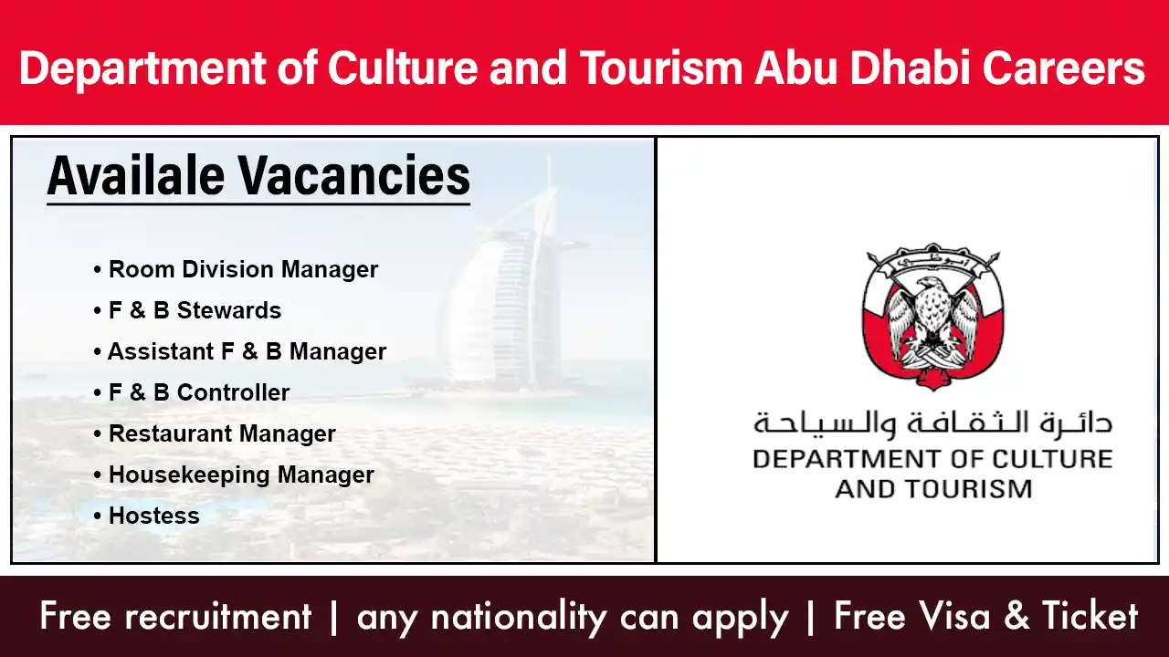Department of Culture and Tourism Abu Dhabi Careers