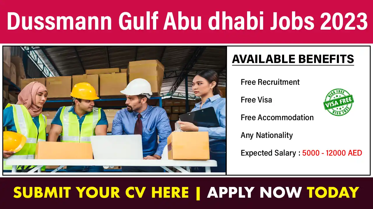 Dussmann Gulf Abu dhabi Jobs 2023