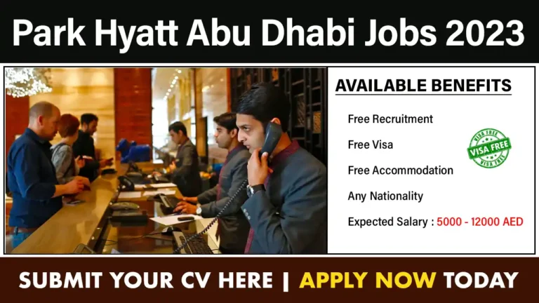 Park Hyatt Abu Dhabi Jobs 2023