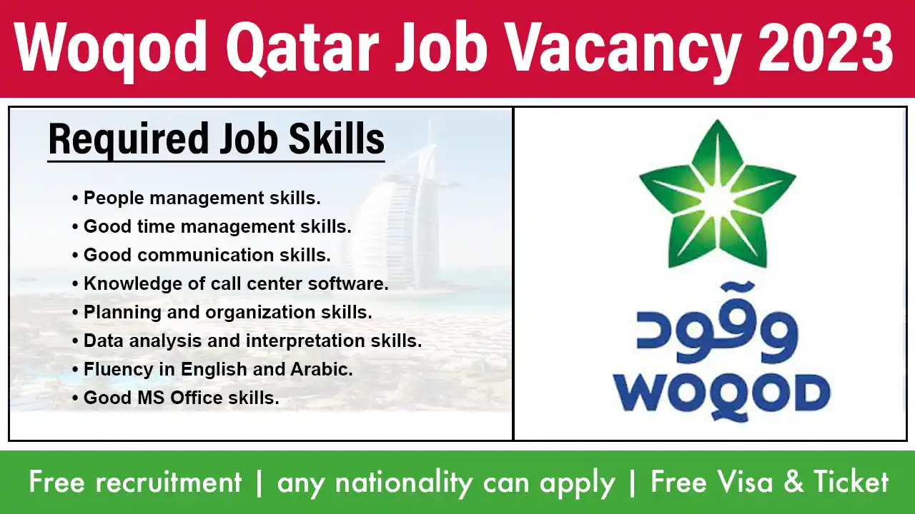 Woqod Qatar Job Vacancies 2023