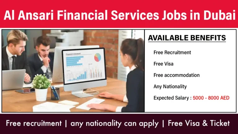 Al Ansari Financial Services Vacancies in UAE 2023