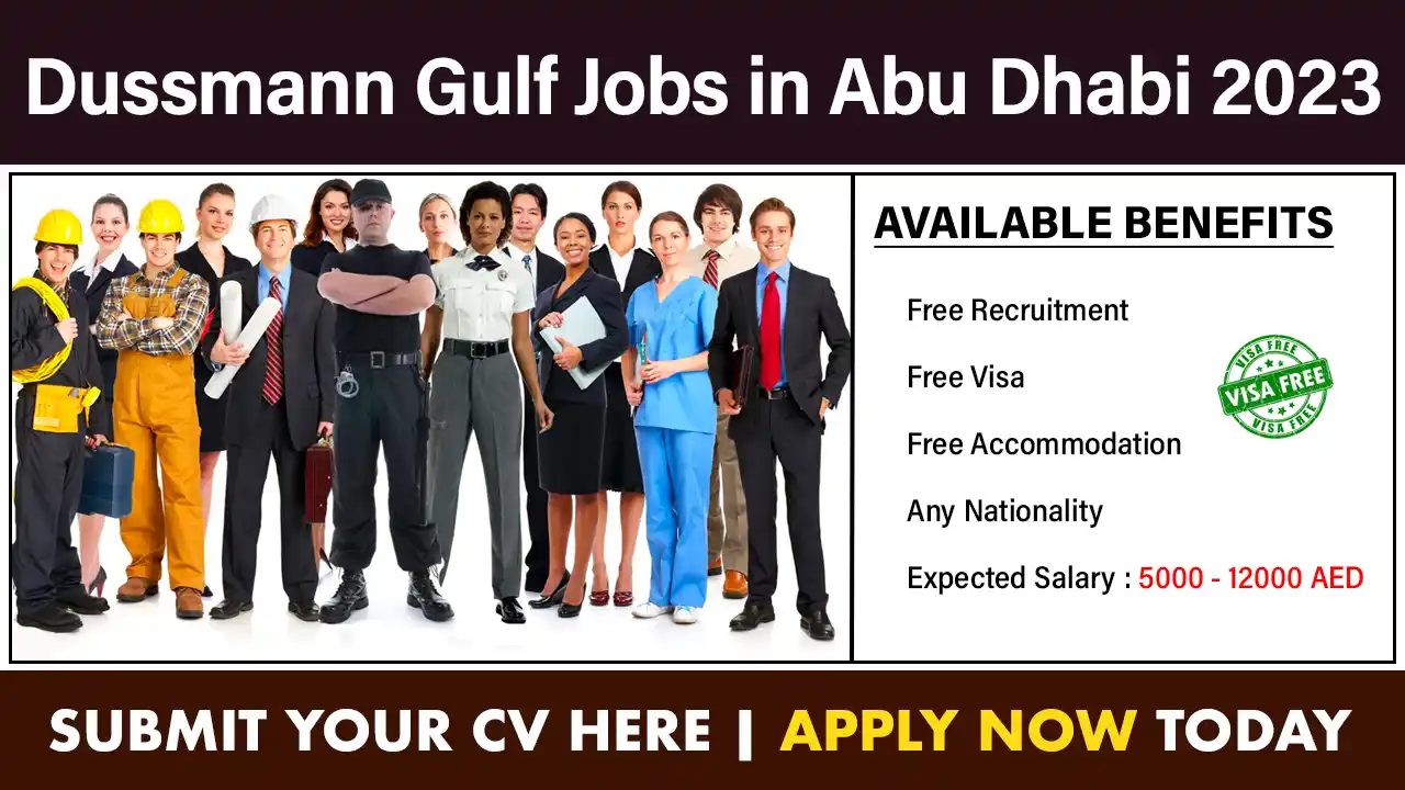 Dussmann Gulf Jobs in Abu Dhabi 2023