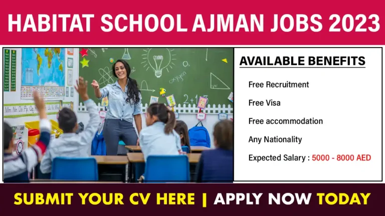 Habitat School Ajman Jobs 2023