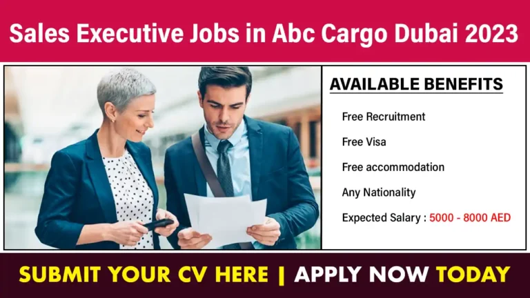 Sales Executive Jobs in Abc Cargo Dubai 2023