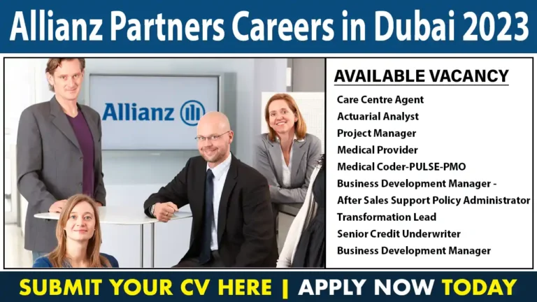 Allianz Partners Careers in Dubai 2023