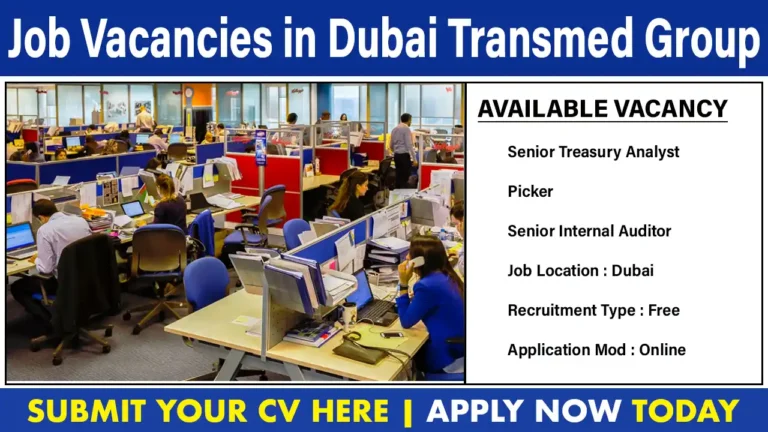 Transmed Careers In Dubai 2023