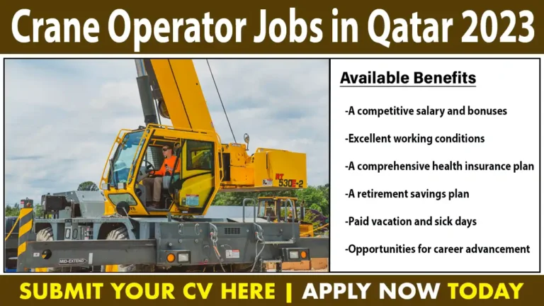 Crane Operator Jobs in Qatar 2023