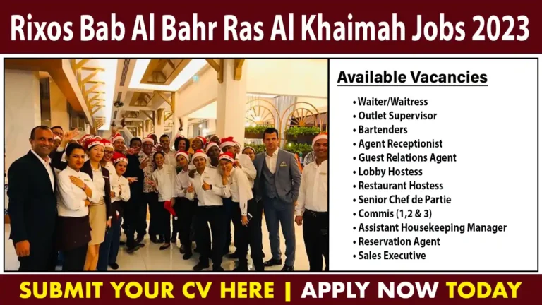Rixos Bab Al Bahr Ras Al Khaimah Jobs 2023
