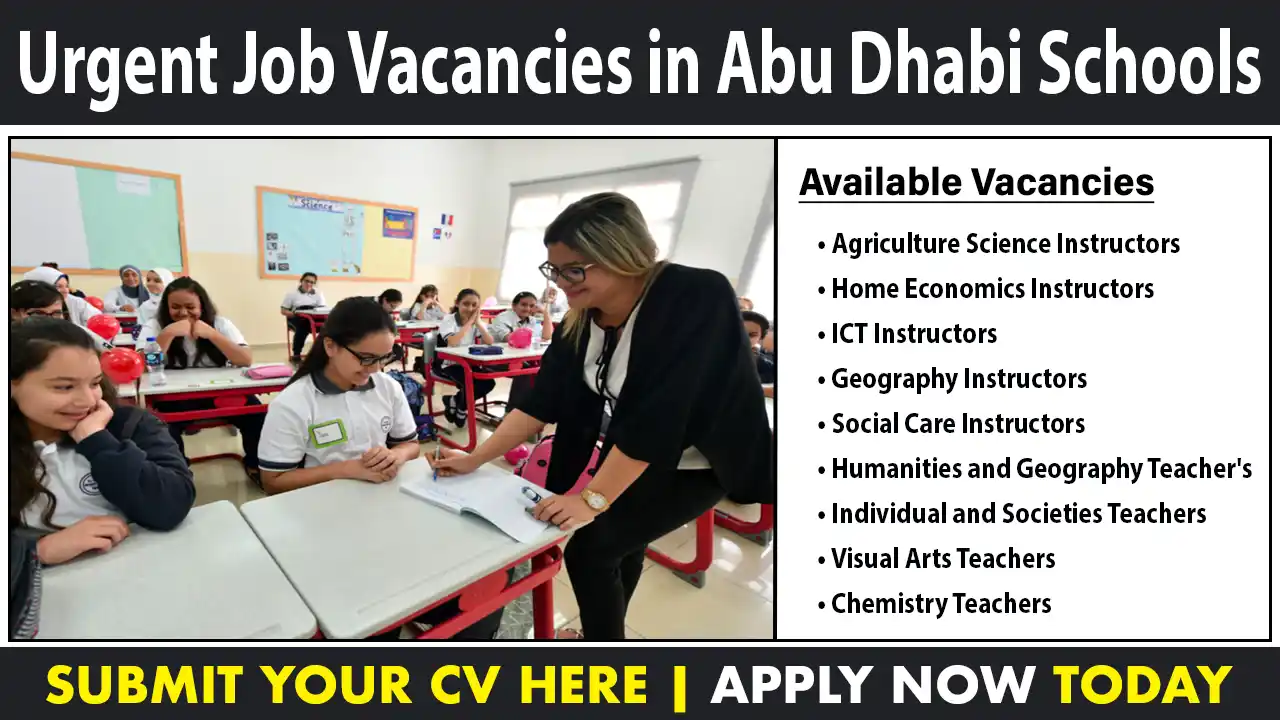 Urgent Job Vacancies in Gulf Education Abu Dhabi | Teaching Jobs 2023