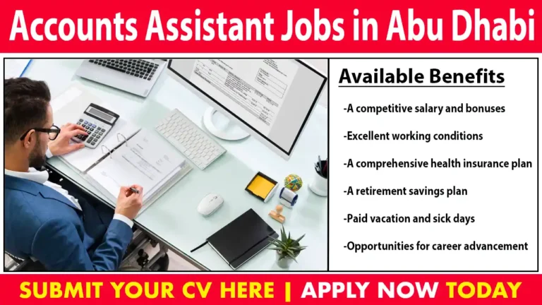 Accounts Assistant Jobs in Abu Dhabi