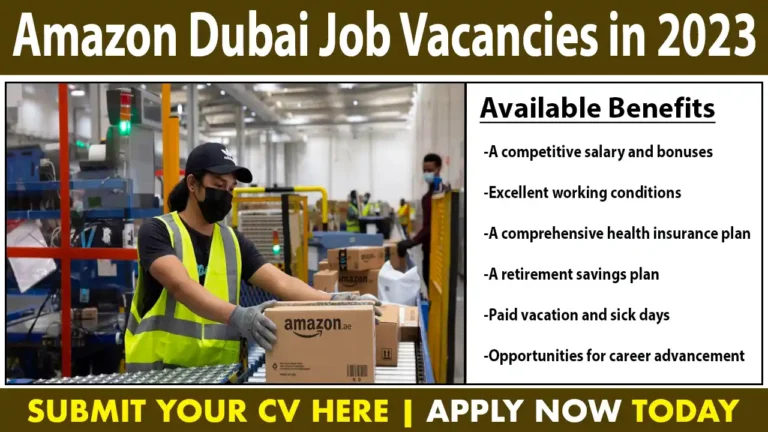 Amazon Dubai Job Vacancies in 2023