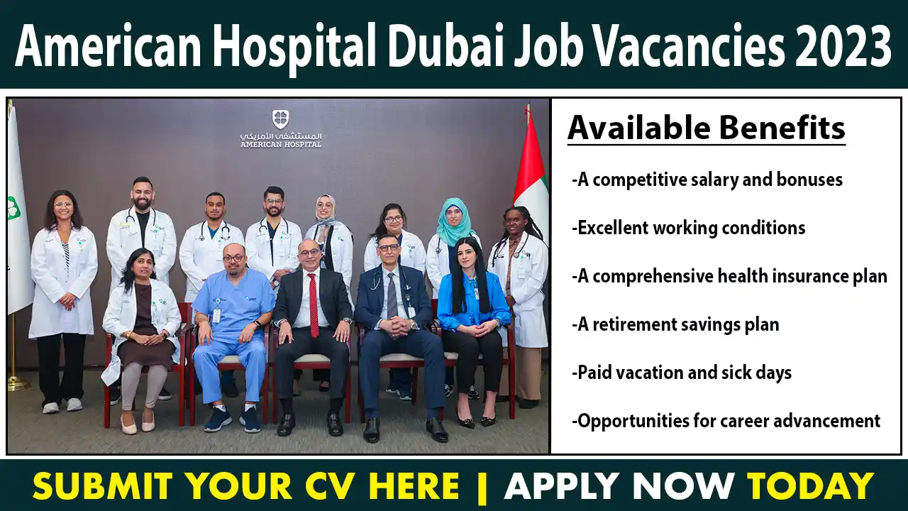 American Hospital Dubai Job Vacancies