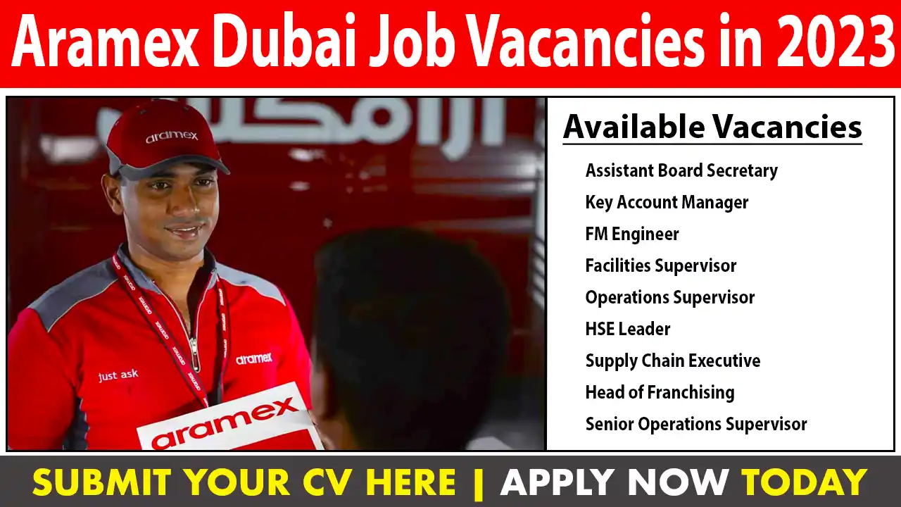 Aramex Dubai Job Vacancy