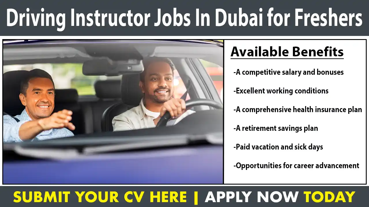 Driving Instructor Jobs In Dubai