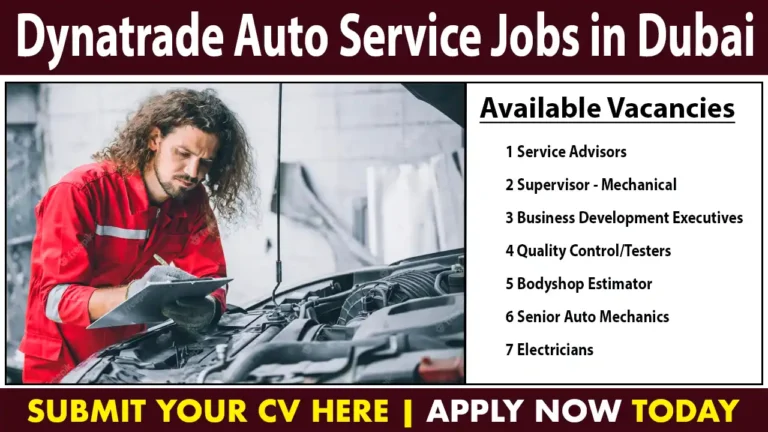 Unlock Top Opportunities: Dynatrade Auto Service Jobs in Dubai Now Hiring!