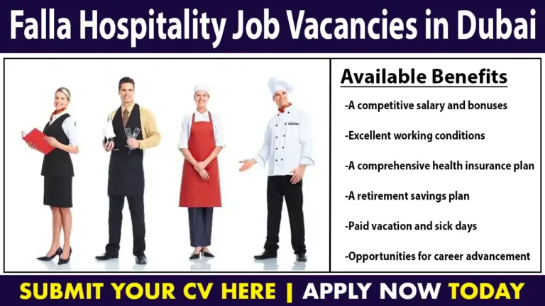 Falla Hospitality Jobs in Dubai