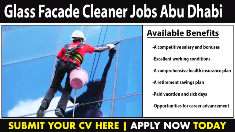 Glass Facade Cleaner Jobs Abu Dhabi