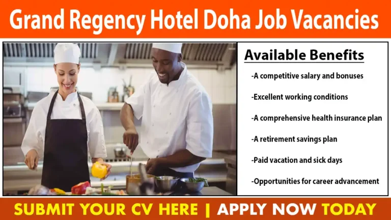 Grand Regency Hotel Doha Jobs
