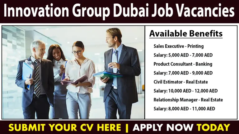 Innovation Group Dubai Hiring