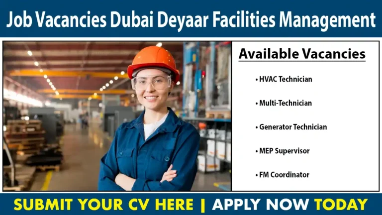 Job Vacancies Dubai Deyaar Facilities Management