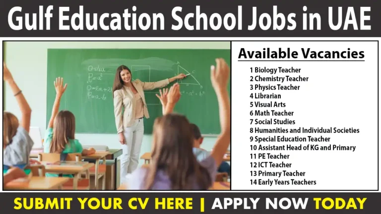 Gulf Education Jobs in UAE