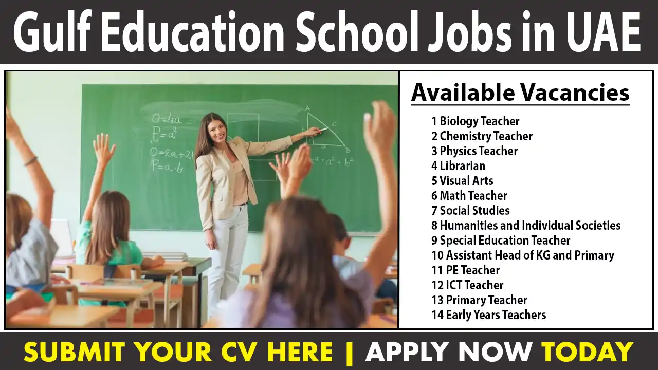 Gulf Education Jobs in UAE