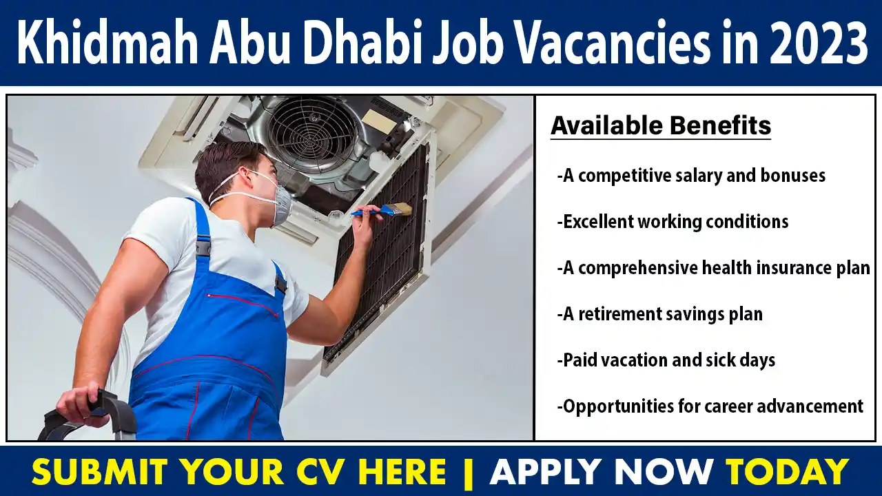 Khidmah Abu Dhabi Job Vacancies in 2023