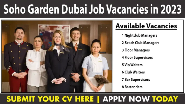 Soho Garden Dubai Careers