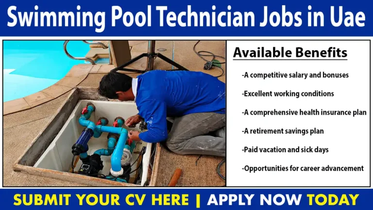 Swimming Pool Technician Jobs in Uae