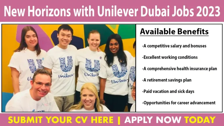 Unilever Dubai Jobs
