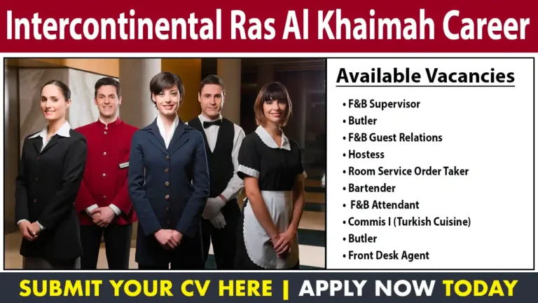 Intercontinental Ras Al Khaimah Careers