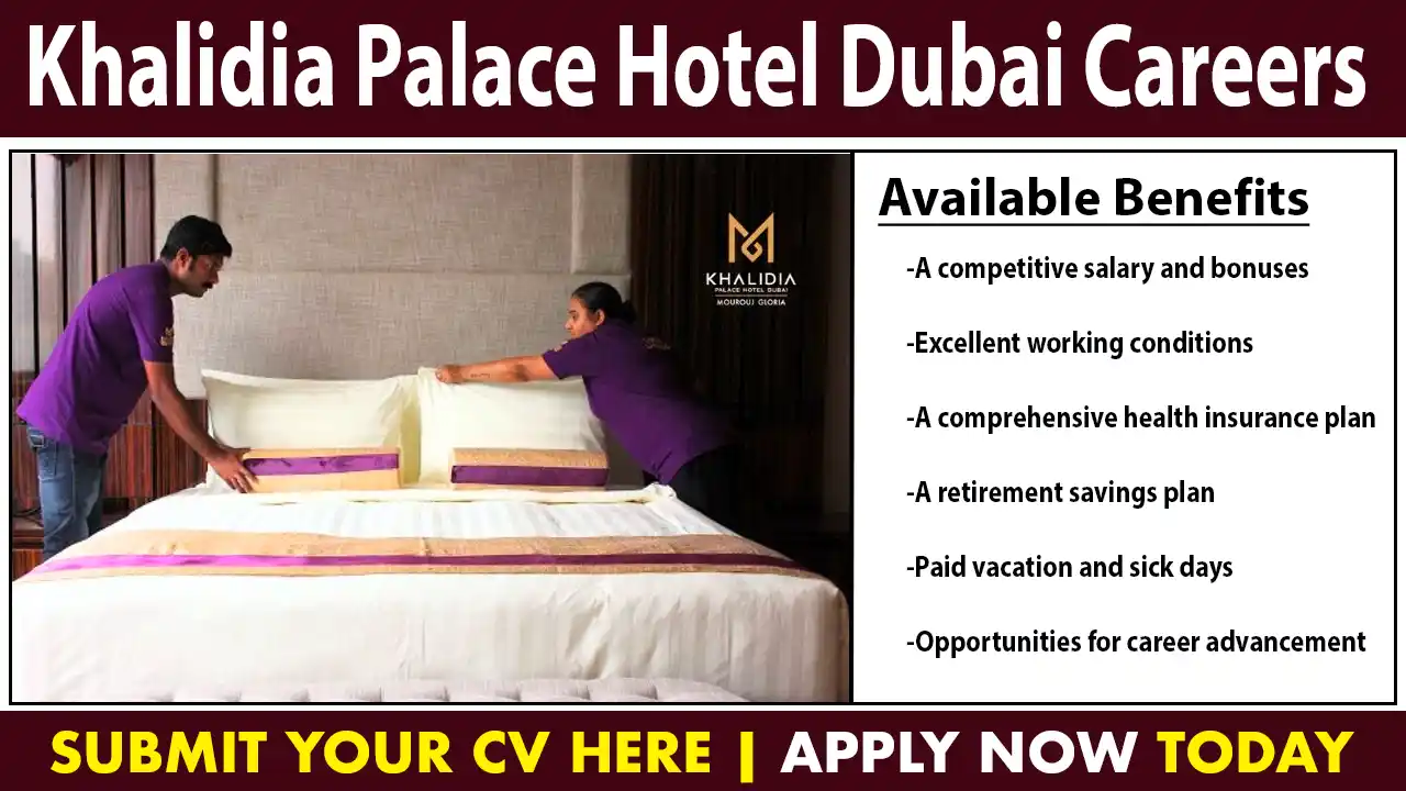 Khalidia Palace Hotel Dubai Careers