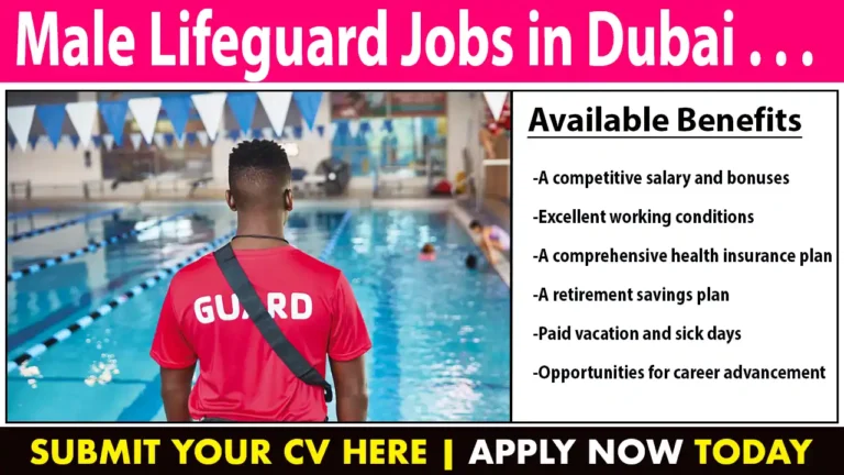 Male Lifeguard Jobs in Dubai