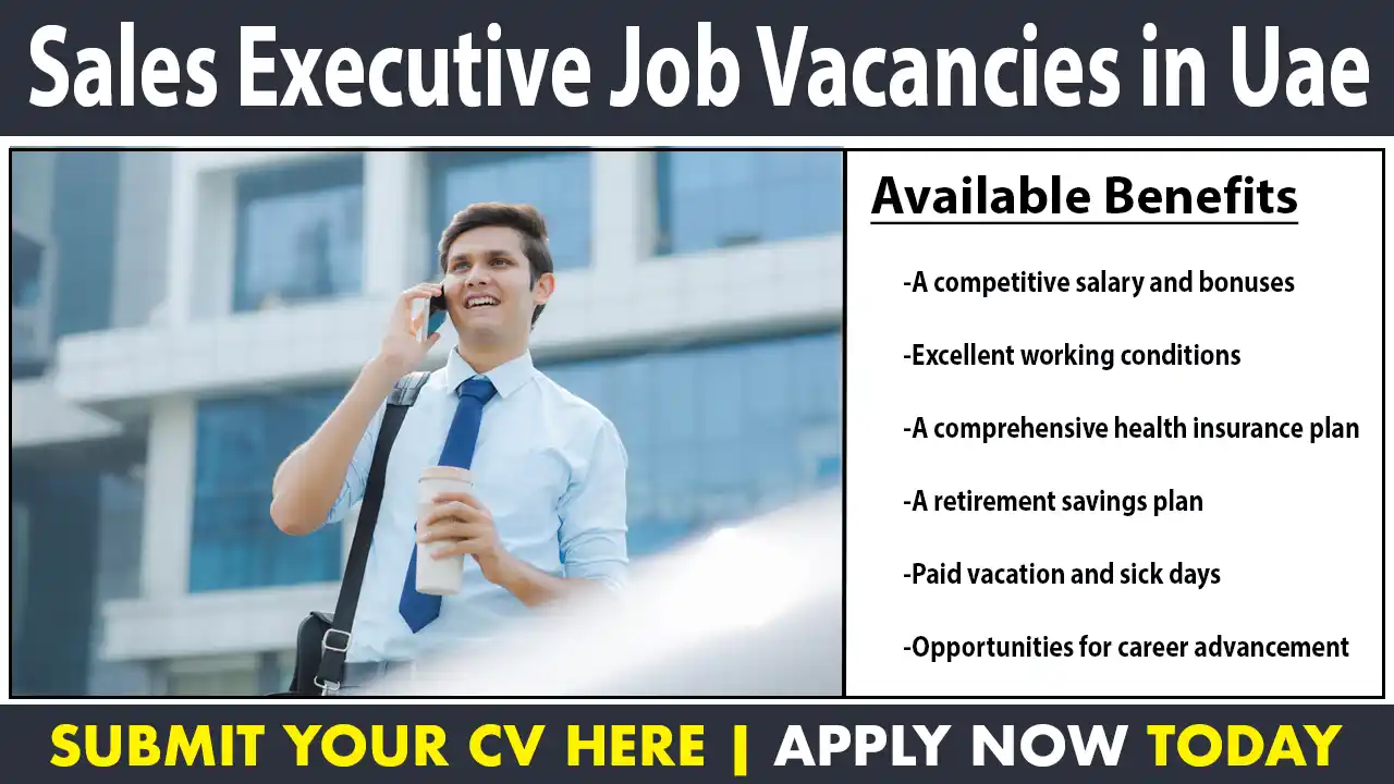 Sales Executive Job Vacancies in Uae