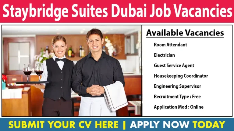 Staybridge Suites Dubai Job Vacancies