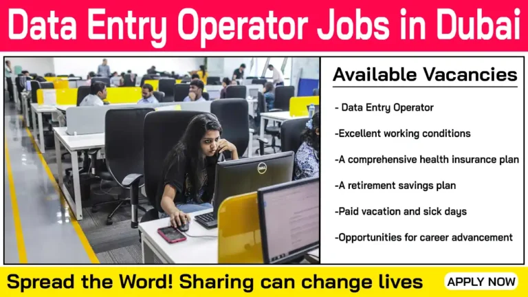 Data Entry Operator Jobs in Dubai